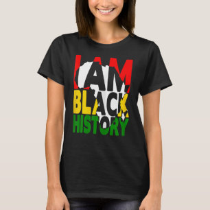 私は黒い歴史月アフリカ系アメリカ人プライドCe Tシャツ