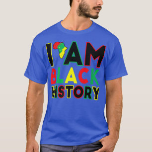 私は黒い歴史月アフリカ系アメリカ人プライドCe Tシャツ
