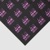 私は黒とピンクの縫い物が素晴らしい 薄葉紙 (詳細)