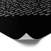 私は黒もしいハート曲の歌詞の後ろに秋する ポスター (角)