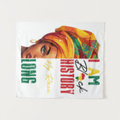 私は黒人の歴史だ タペストリー (正面(横))