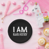 私は黒人の歴史だ ペーパープレート (パーティー)