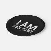 私は黒人の歴史だ ペーパープレート (アングル)