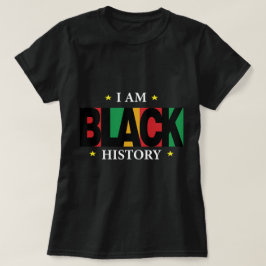 私は黒人の歴史Tシャツ(2) Tシャツ