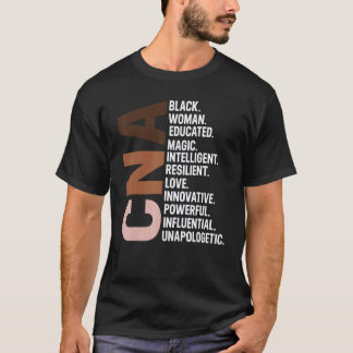 私は黒人の看護助手、アフロの女性、黒人の歴史月間です Tシャツ