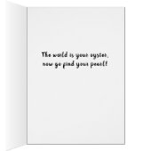 私は黒人女子卒業カード (内側 (右))