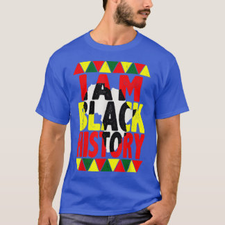 私は黒人歴史月間アフリカ系アメリカ人プライドT- Tシャツ