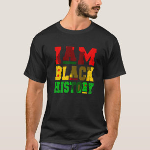 私は黒人歴史月間アフリカ系アメリカ人プライドWo Tシャツ