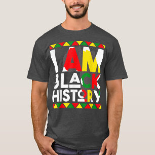 私は黒人歴史月間アフリカ系アメリカ人プライドWo Tシャツ