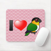私は黒頭のオウムを愛します マウスパッド (マウス)