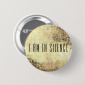 私は黙想ボタンでリトリートしている 缶バッジ (正面&裏面)