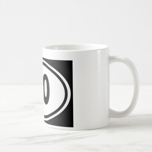 私は0.0のデザインの憎悪のランニングを走りません コーヒーマグカップ (右)