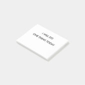 私は1つの事のポスト・イットのメモ帳を今日します ポストイット (アングル)