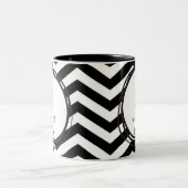 私は1人の風変わりな女性です ツートーンマグカップ (中央)