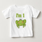 私は1匹のカエルのTシャツおよびギフトです ベビーTシャツ (正面)