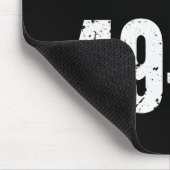 私は1枚のおもしろいな第50誕生日メンズワイシャツ67と49才です マウスパッド (コーナー)