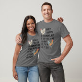 私は10チキン、ファーム鶏の恋人、ペックを望んでいた Tシャツ (ユニセックス)