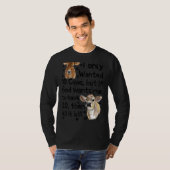 私は10頭の牛しか欲しくなかったもしが、神は私に20頭を持って欲しいと Tシャツ (正面フル)