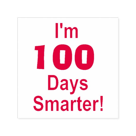 「私は100人の日頭が切れるだ!」 自己印鑑 セルフインキングスタンプ (デザイン)