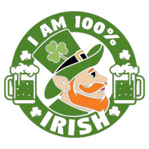 私は100%アイルランド人