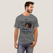 私は11月の女の子の私は完璧ではないかもしれない誕生日 Tシャツ (正面フル)