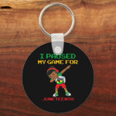 私は12月にダビング少年の子供のためにゲームを一時停止 キーホルダー (裏面)