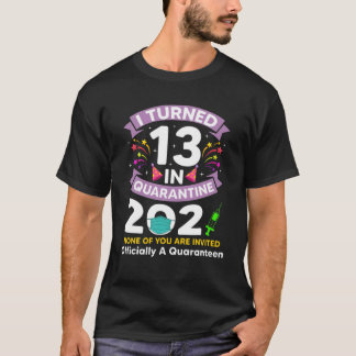 私は13検疫正式に13Th Bを変更 Tシャツ