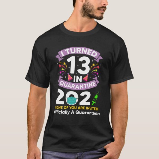 私は13検疫正式に13Th Bを変更 Tシャツ (正面)