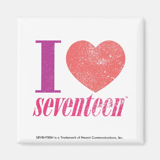 私は17を愛する マグネット (正面)