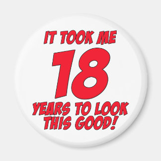 私は18年この良い姿に見えた マグネット