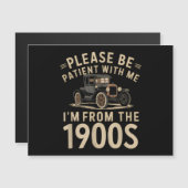 私は1900年代のヴィンタ出身なので、我慢して下さい (正面/裏面)