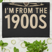 私は1900年代のヴィンタ出身なので、我慢して下さい キッチンタオル (折り畳み)