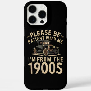 私は1900年代のヴィンタ出身なので、我慢して下さい iPhone 16 PRO MAXケース