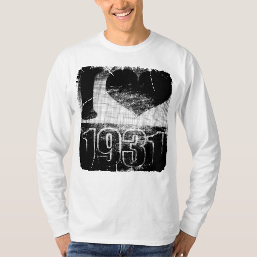 私は1931が大好き – ヴィンテージTシャツ Tシャツ (正面)
