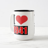 私は1941を愛する – マグカップ (正面左)