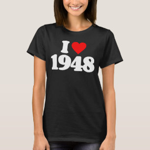 私は1948年を愛します Tシャツ