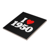 私は1950年を愛します タイル (側面)
