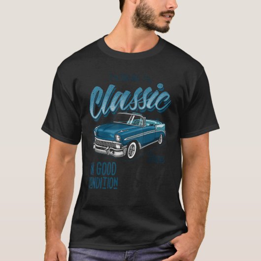 私は1954年の車クラシックのヴィンテージよ Tシャツ (正面)