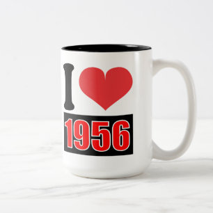 私は1956を愛する – マグカップ