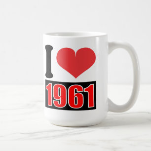 私は1961を愛する – マグカップ