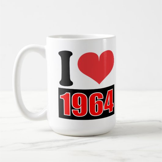 私は1964を愛する – マグカップ (左)