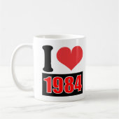 私は1984を愛する – マグカップ (左)