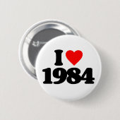 私は1984年を愛します 缶バッジ (正面&裏面)