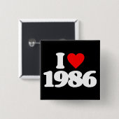 私は1986年を愛します 缶バッジ (正面&裏面)