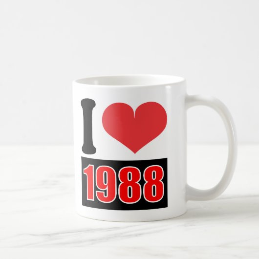 私は1988を愛する – マグカップ (右)