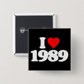私は1989年を愛します 缶バッジ (正面&裏面)