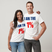 私は1%だ Tシャツ (ユニセックス)