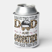 私は2つのタイトルを持っているパパとゴッドファーザーとIロック 缶クーラー (缶正面)