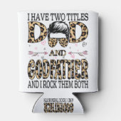 私は2つのタイトルを持っているパパとゴッドファーザーとIロック 缶クーラー (裏面)