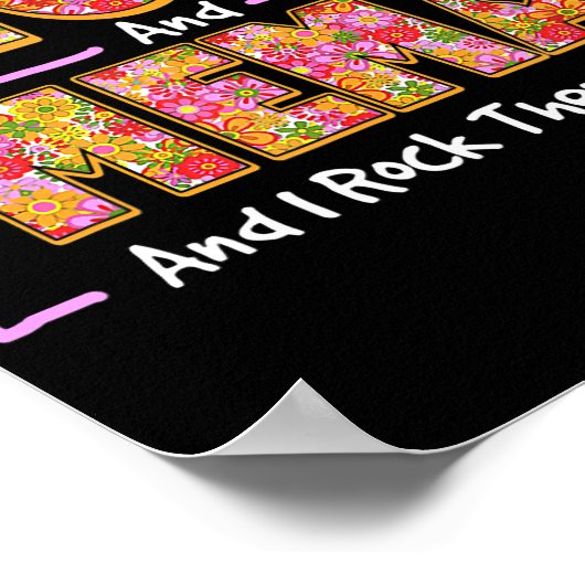 私は2つのタイトルを持っているママとメマプレゼントメマ ポスター (角)